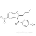 (2-Бутил-5-нитробензофуран-3-ил) (4-гидроксифенил) метанон CAS 141645-16-1